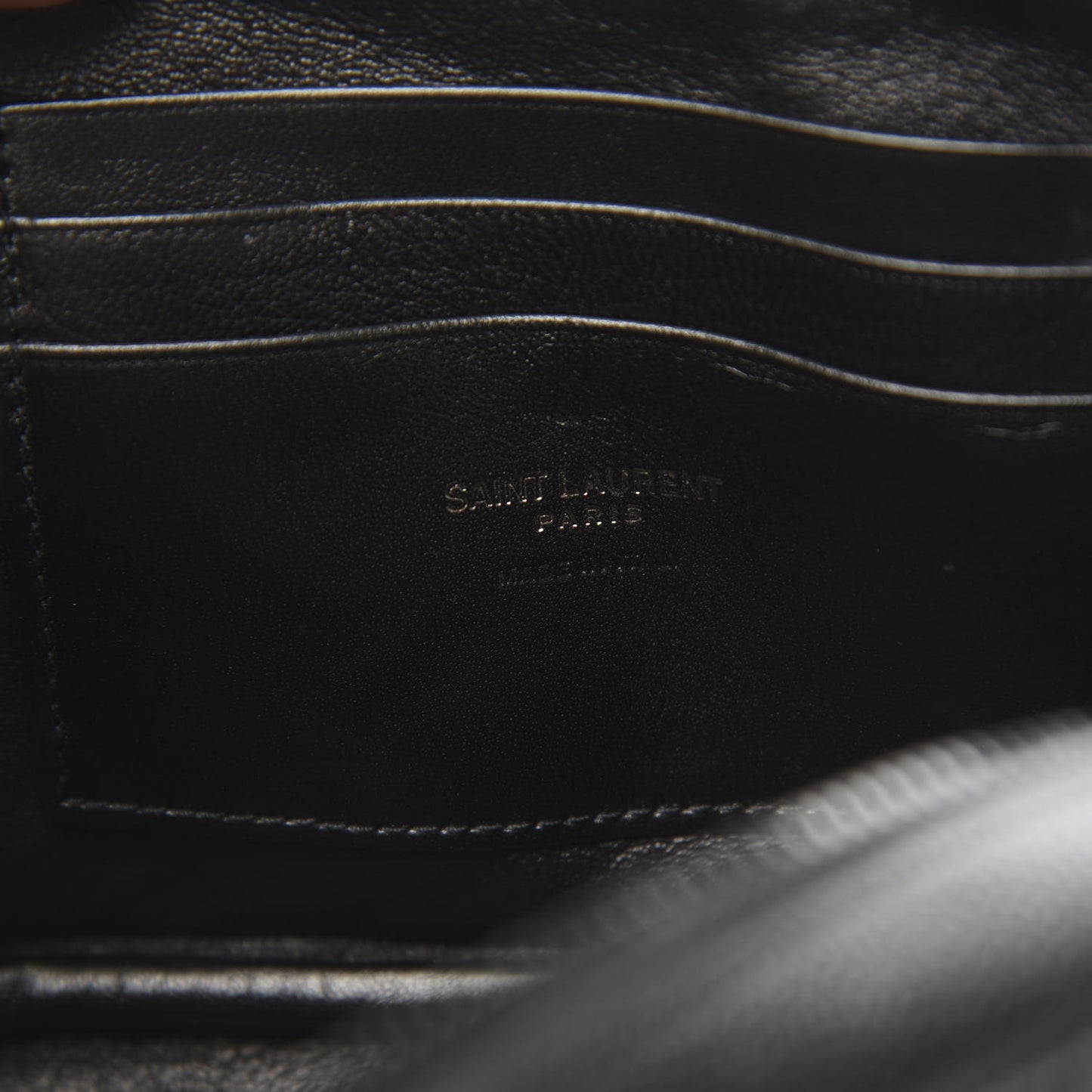 Grain De Poudre Matelasse Monogram Mini Lou Camera Bag Black
