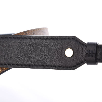 Louis Vuitton Reverse Monogram Bandouliere Shoulder Strap XL Black 5 of 6