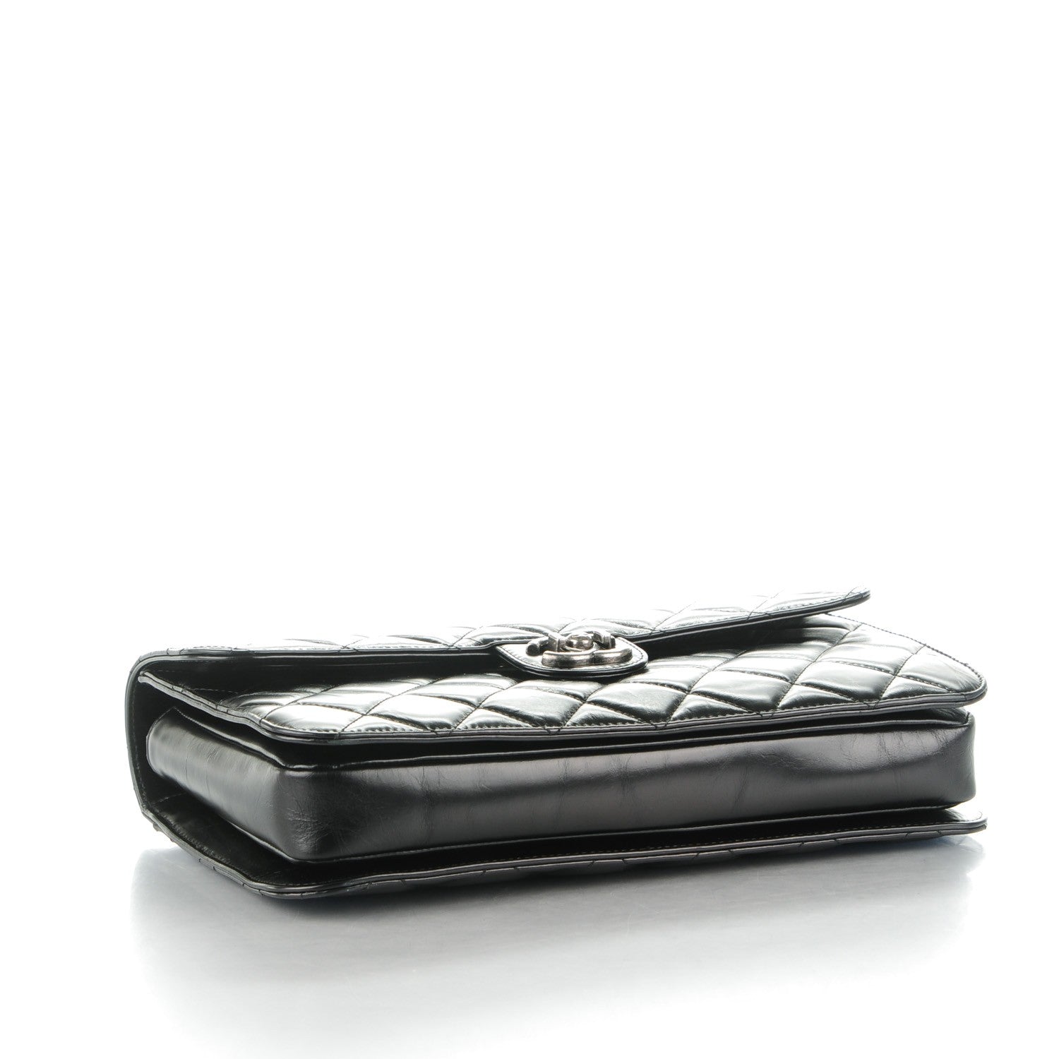 Chanel Calfskin Quilted Large Perfect Edge Flap Black 4 of 8