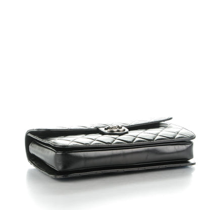 Chanel Calfskin Quilted Large Perfect Edge Flap Black 4 of 8