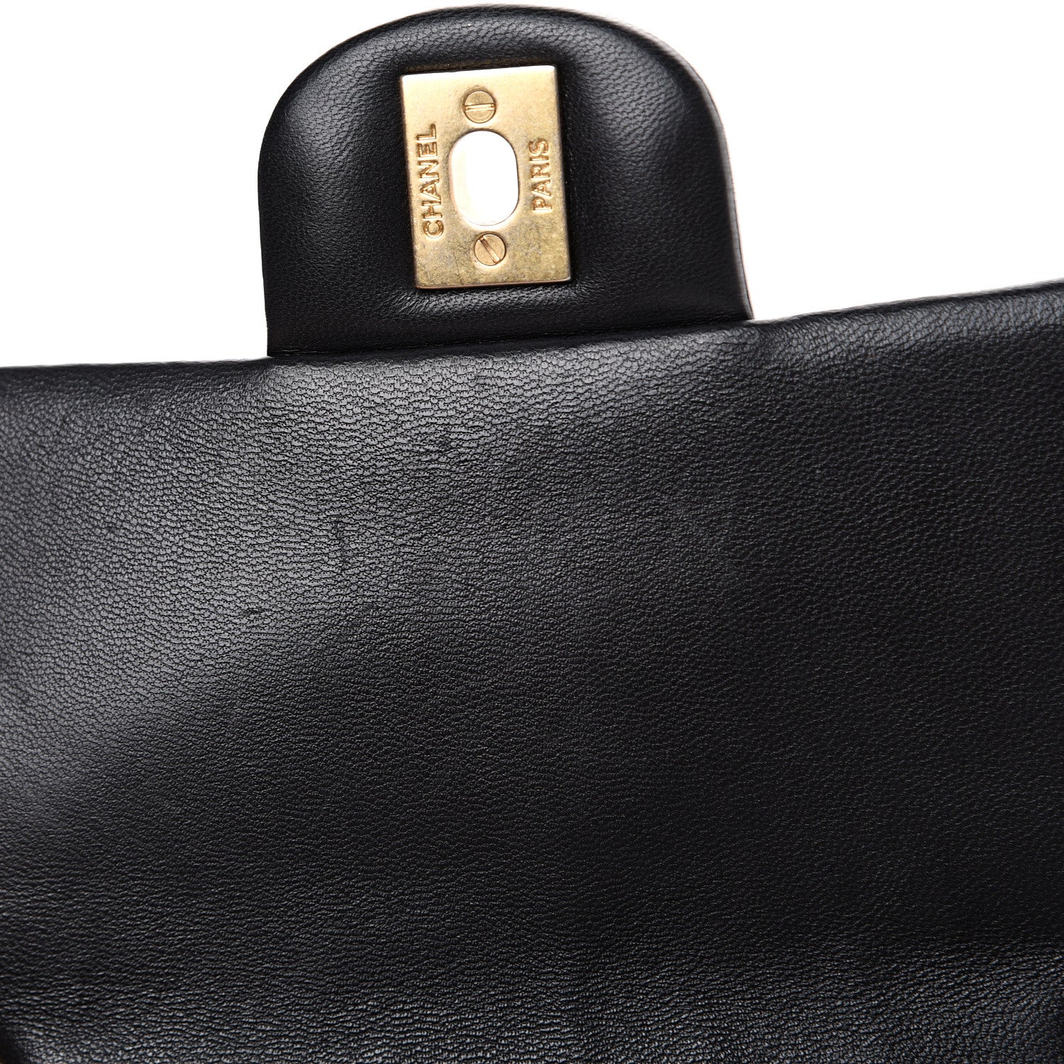 Chanel Lambskin Quilted Mini Rectangular Flap Black 12 of 13