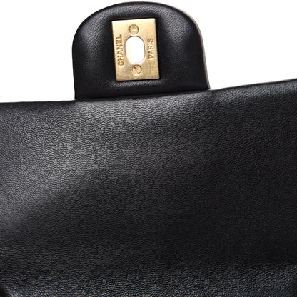 Chanel Lambskin Quilted Mini Rectangular Flap Black 12 of 13