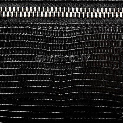 Givenchy Nappa Lizard Embossed Medium Easy Tote Black 6 of 17