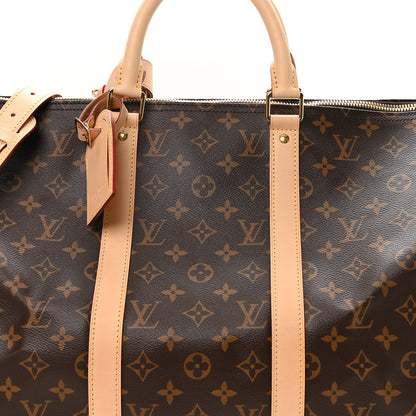 Louis Vuitton Monogram Keepall Bandouliere 50 6 of 9