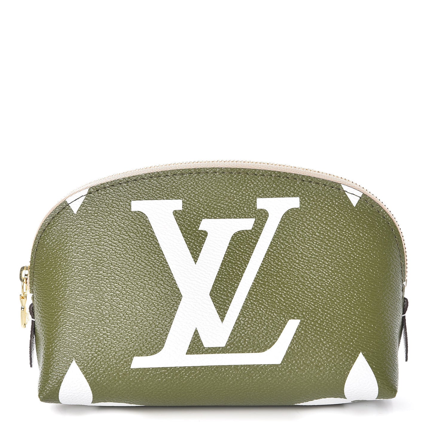Monogram Giant Cosmetic Pouch Kaki
