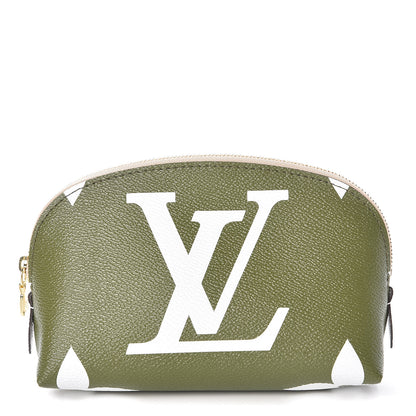 Louis Vuitton Monogram Giant Cosmetic Pouch Kaki 1 of 6