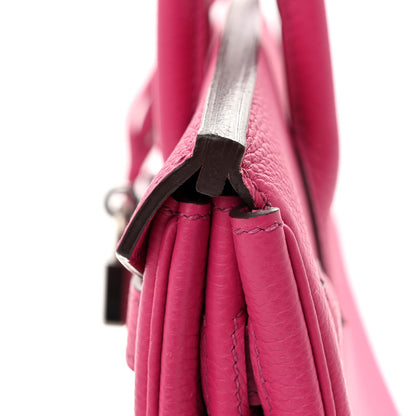 Hermes Togo Birkin 30 Rose Shocking 10 of 11