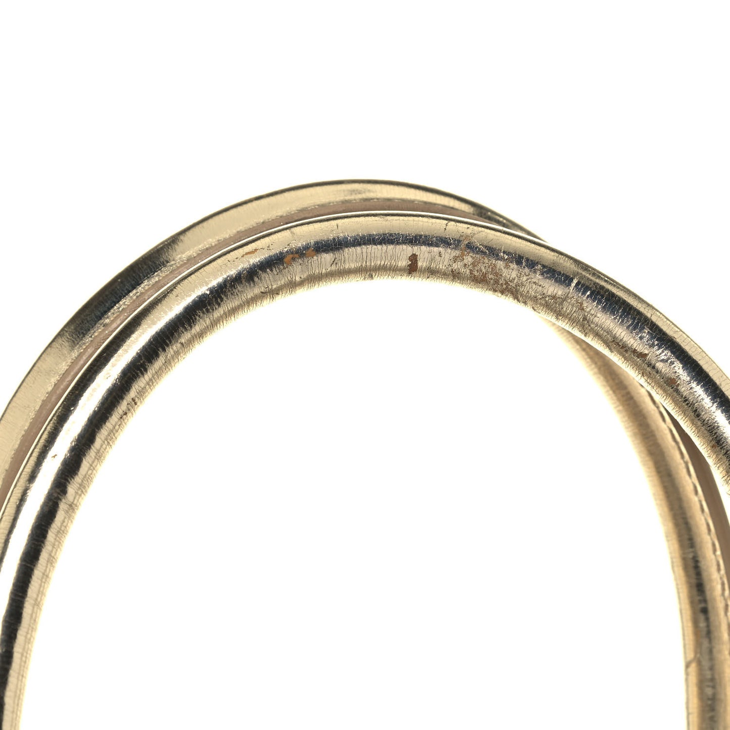 Metallic Calfskin Medium Antigona Gold