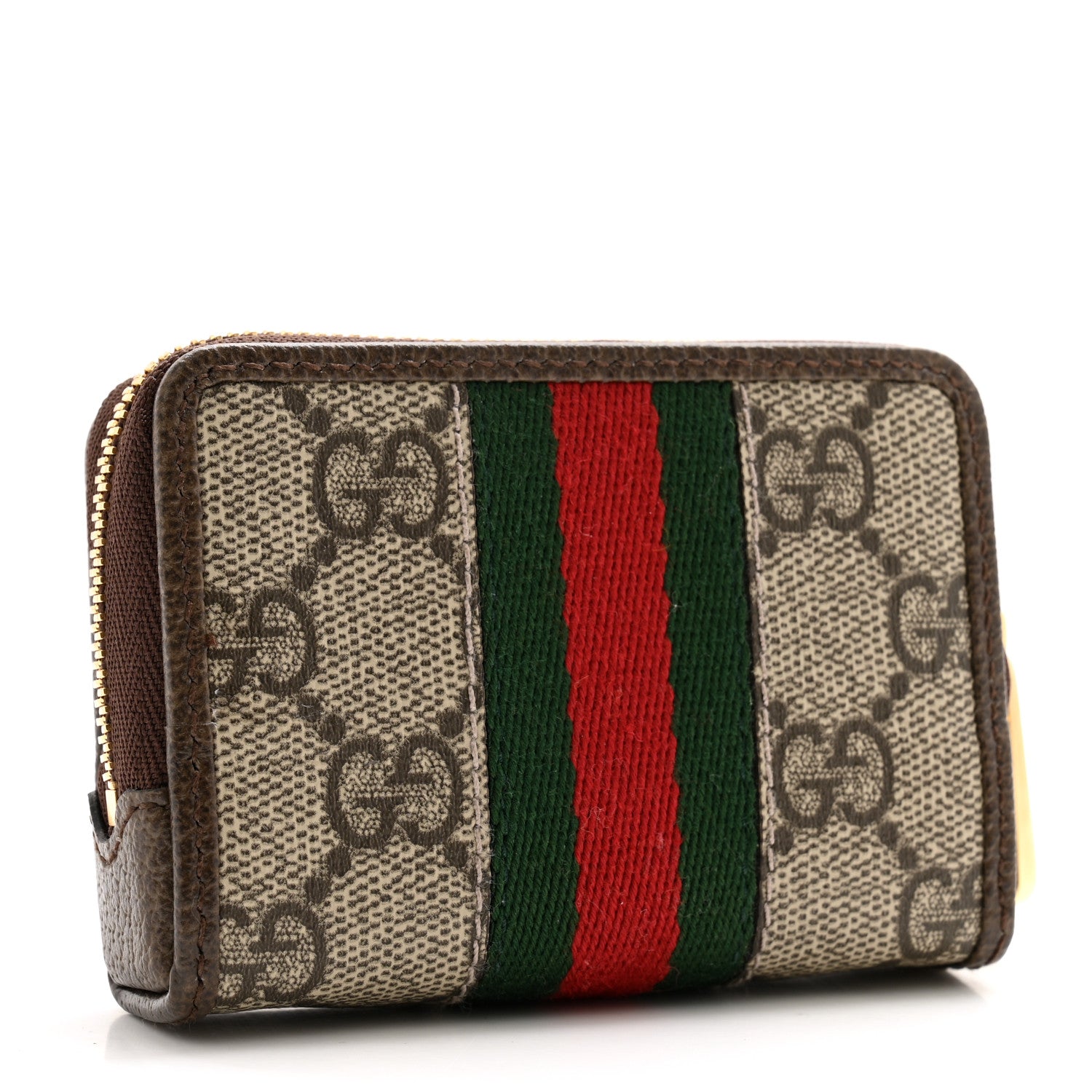 Gucci GG Supreme Monogram Web Ophidia Playing Card Case Beige New Acero 4 of 9