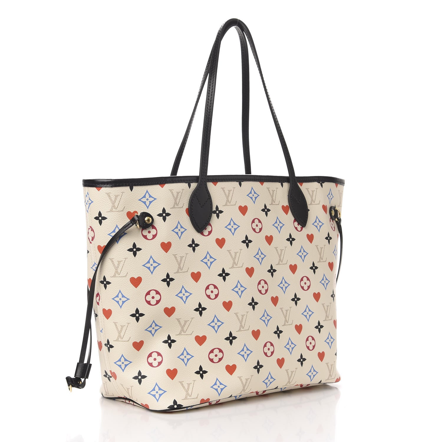 Louis Vuitton Game On Neverfull MM White 4 of 11