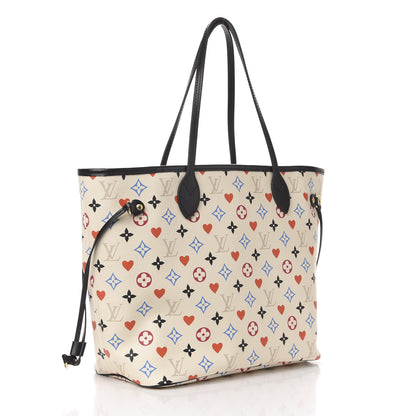 Louis Vuitton Game On Neverfull MM White 4 of 11