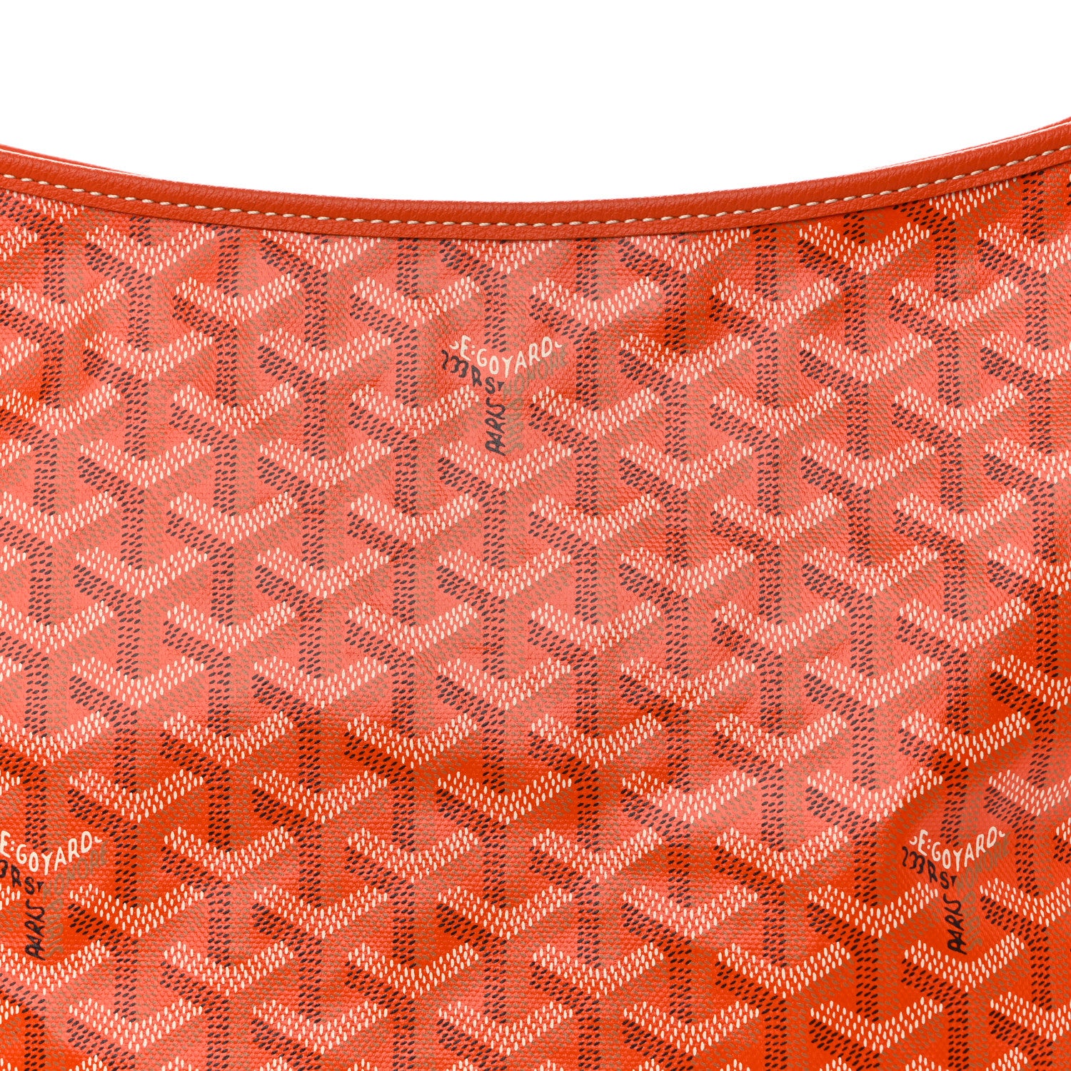 Goyard Goyardine Boheme Hobo Orange 9 of 12