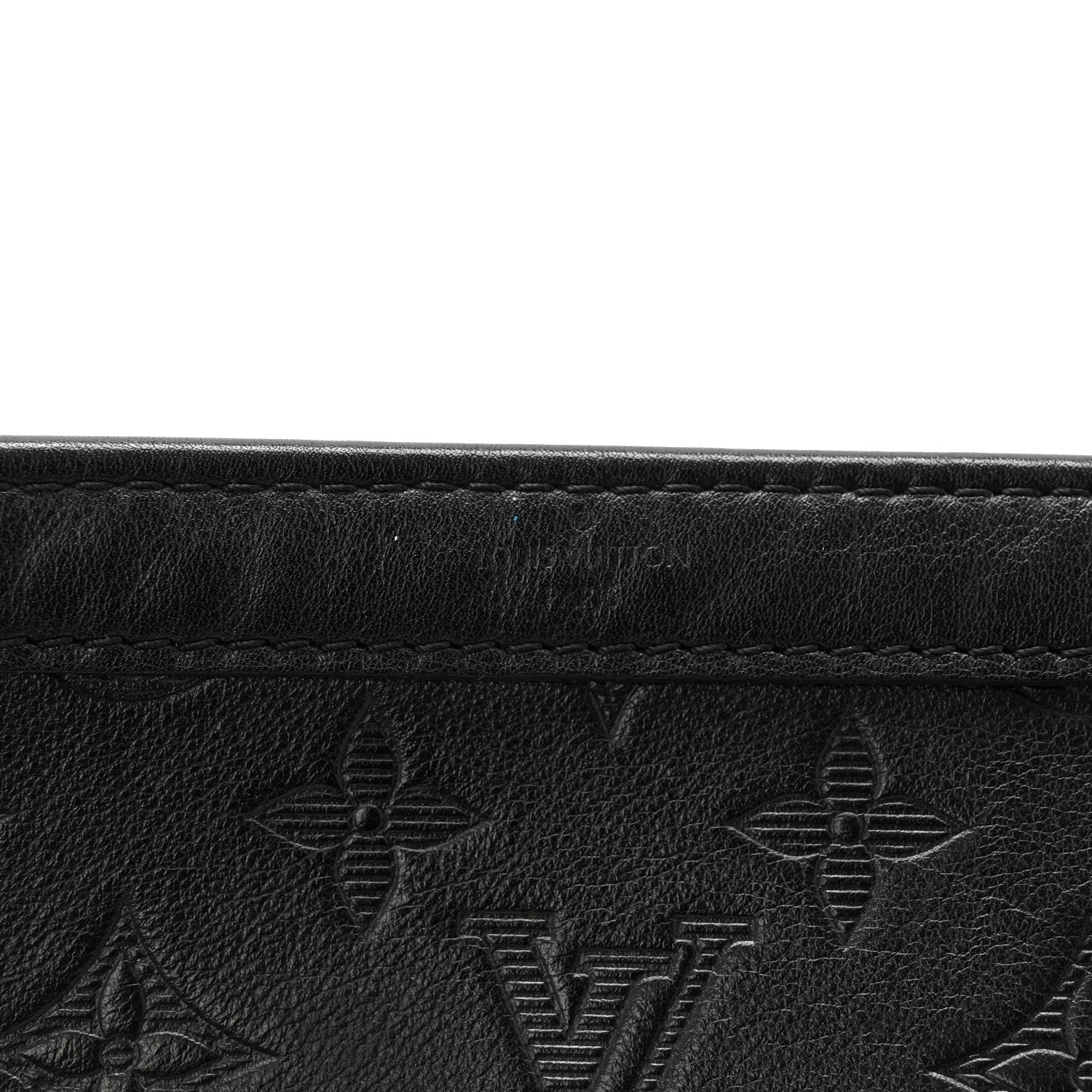 Louis Vuitton Calfskin Monogram Shadow Gaston Wearable Wallet 6 of 10