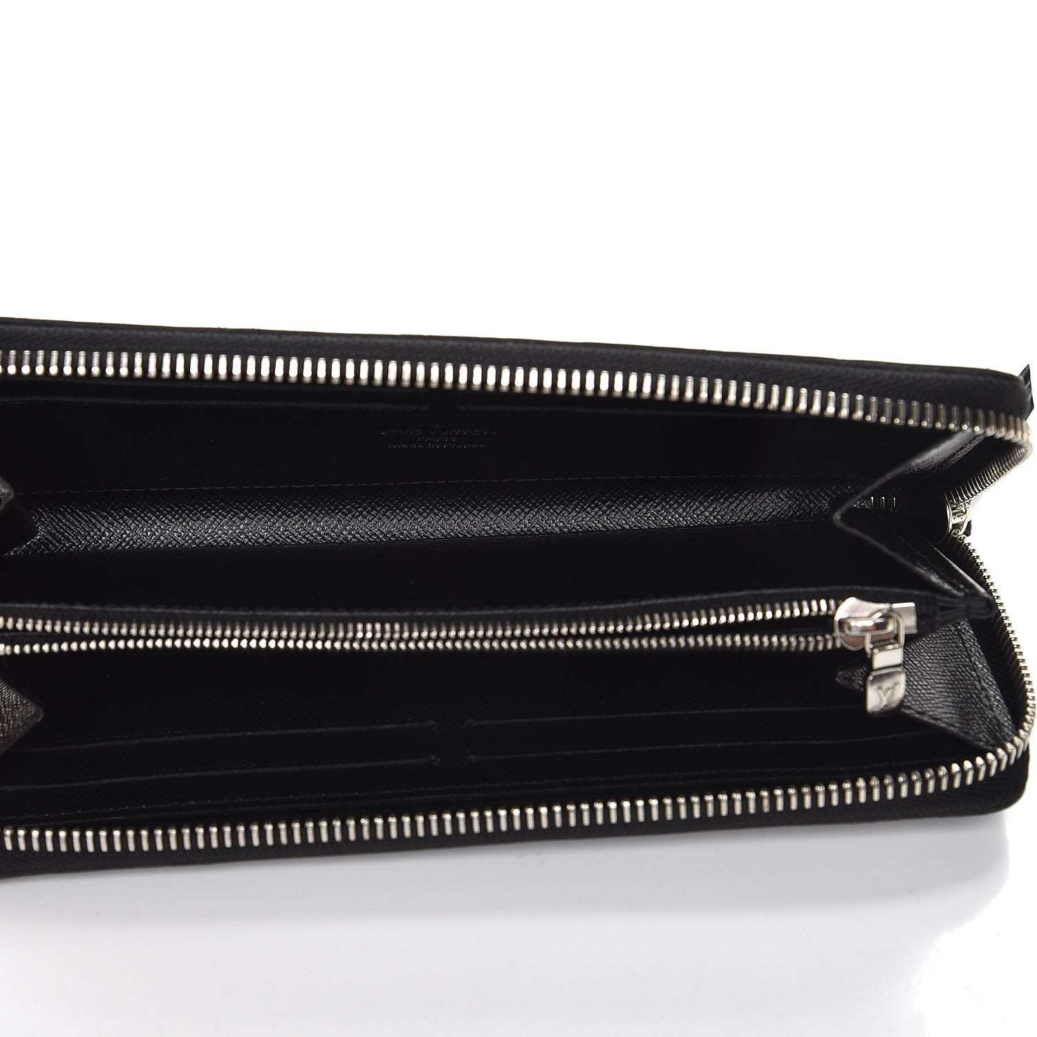 Louis Vuitton Epi Clemence Wallet Black 5 of 7