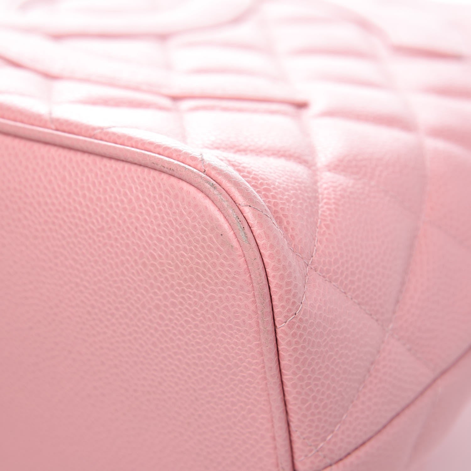 Chanel Caviar Quilted Medallion Tote Light Pink 11 of 13
