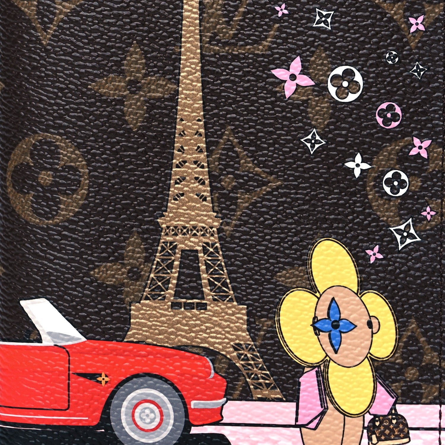 Louis Vuitton Monogram 2019 Christmas Animation Passport Cover Rouge 7 of 8
