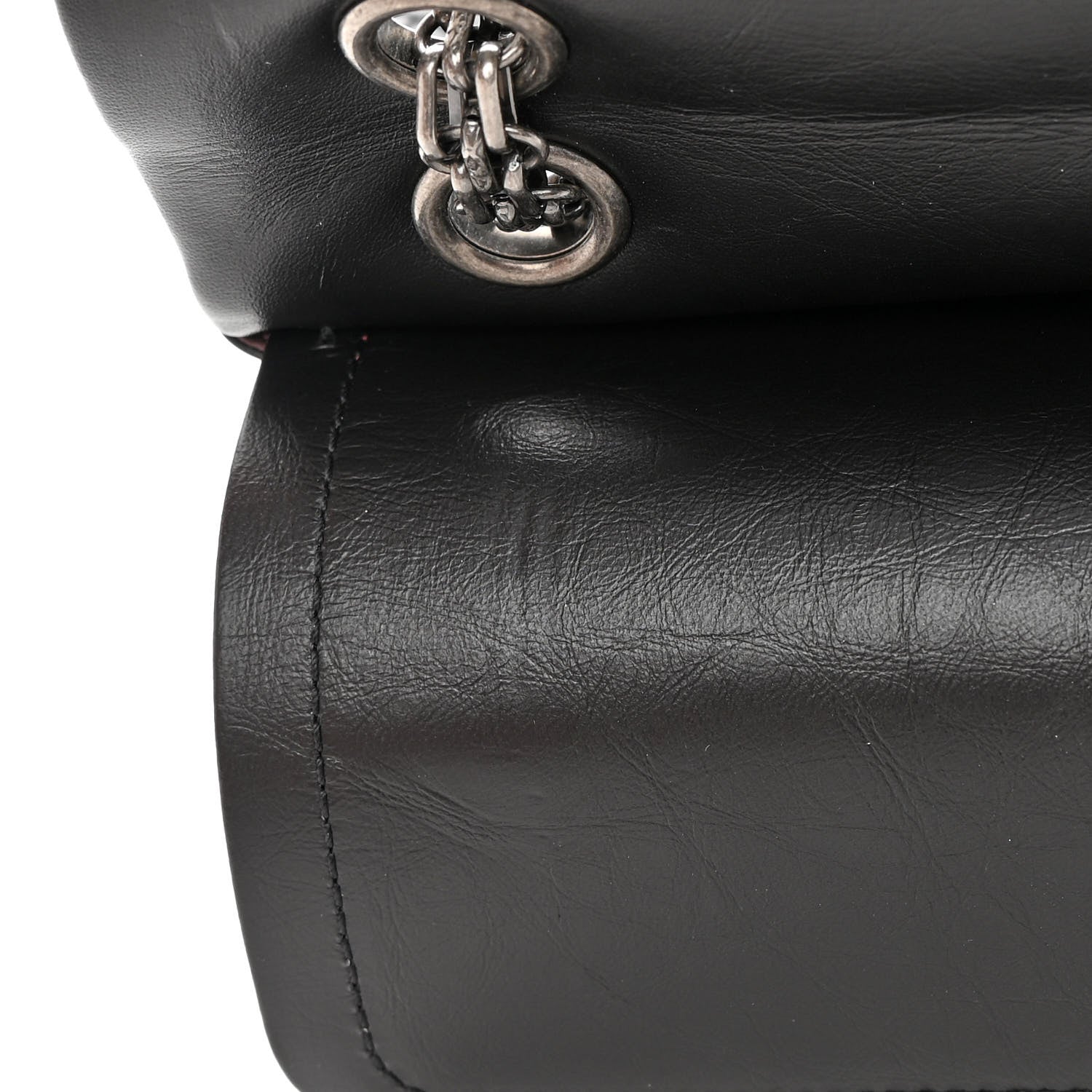 Chanel Aged Calfskin Quilted 2.55 Reissue 226 Flap Black 14 of 15