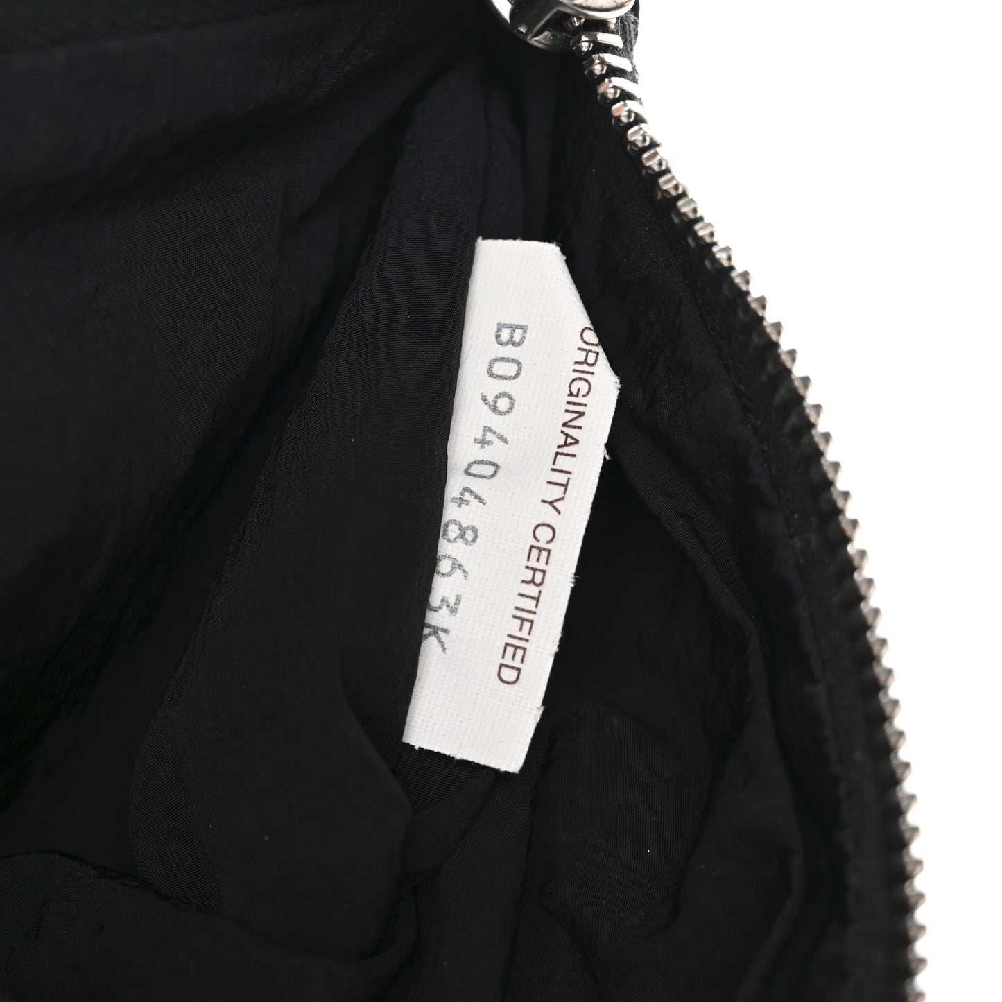Nylon Intrecciato Padded Tech Cassette Bag Black