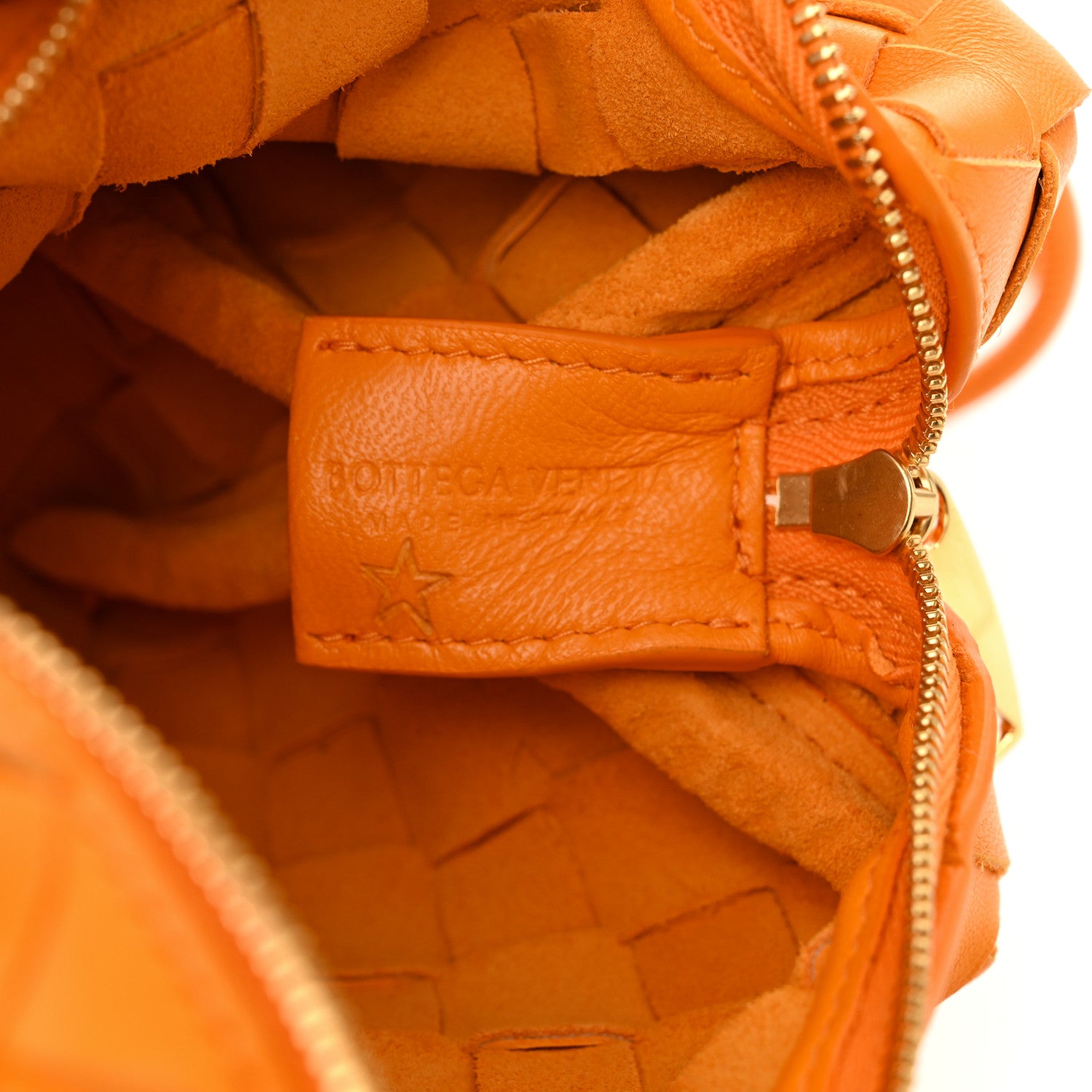 Bottega Veneta Nappa Intrecciato Mini Loop Camera Bag Tangerine 6 of 9