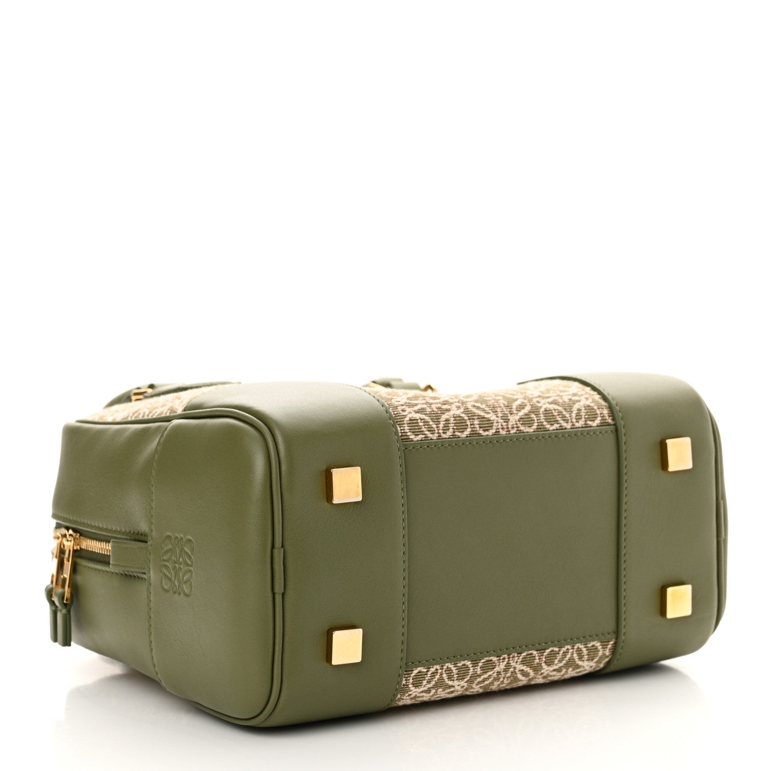 Loewe Jacquard Anagram Calfskin Amazona 19 Avocado Green 4 of 9