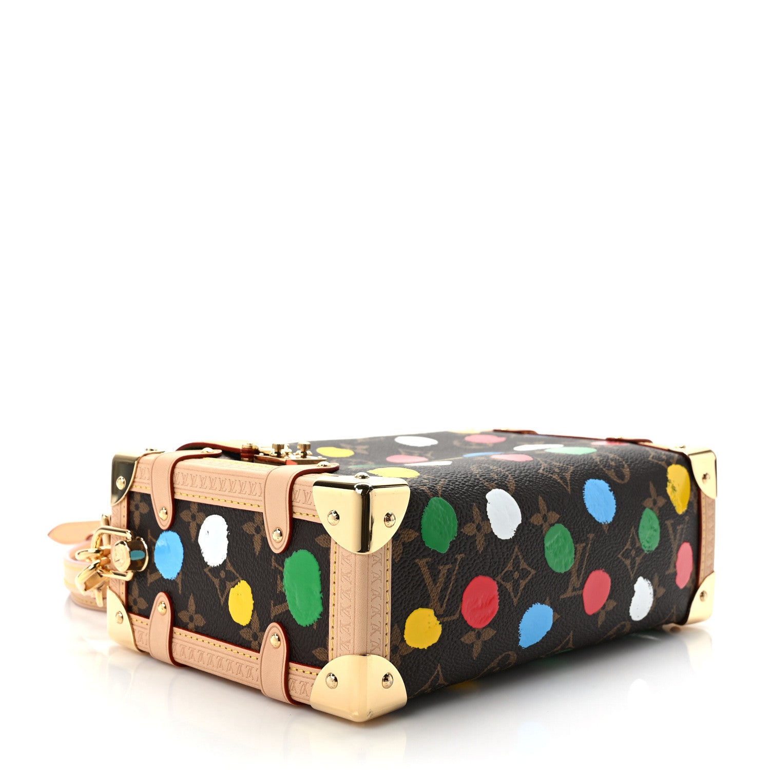 Louis Vuitton LV X YK Monogram Dots Side Trunk Multicolor 4 of 9