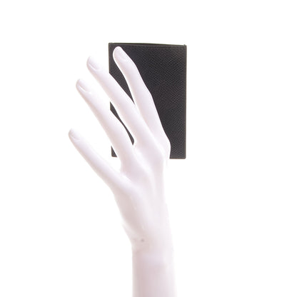 Hermes Epsom Diabolo Card Holder Case Black 2 of 7