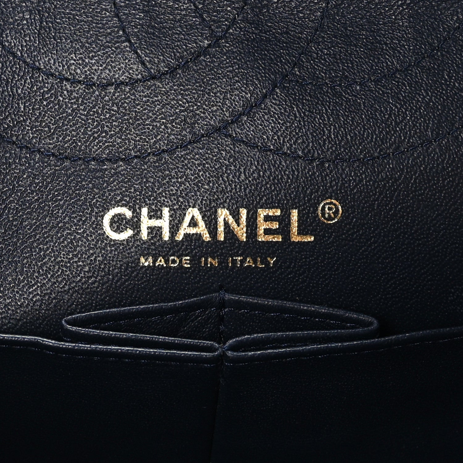 Chanel Caviar Quilted 2.55 Reissue 226 Flap Navy Blue 6 of 9