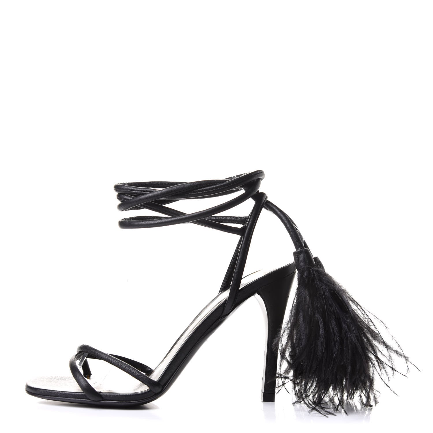 Valentino Garavani Nappa Upflair Sandals 35 Black 1 of 8
