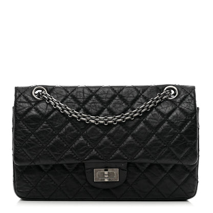 Chanel Aged Calfskin Quilted 2.55 Reissue 225 Flap Black 1 of 13