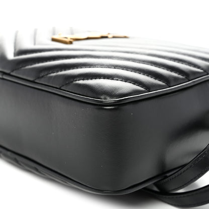 Saint Laurent Calfskin Matelasse Monogram Lou Camera Bag Black 10 of 10