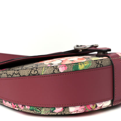 Gucci GG Supreme Monogram Blooms Small Messenger Shoulder Bag Beige Multicolor Dry Rose 10 of 11