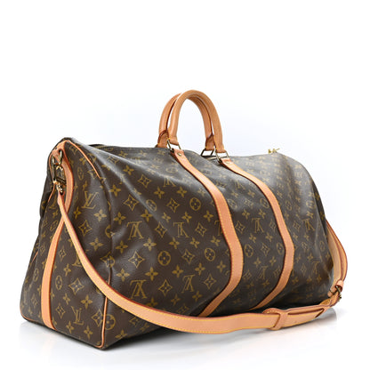 Louis Vuitton Monogram Keepall Bandouliere 55 3 of 11