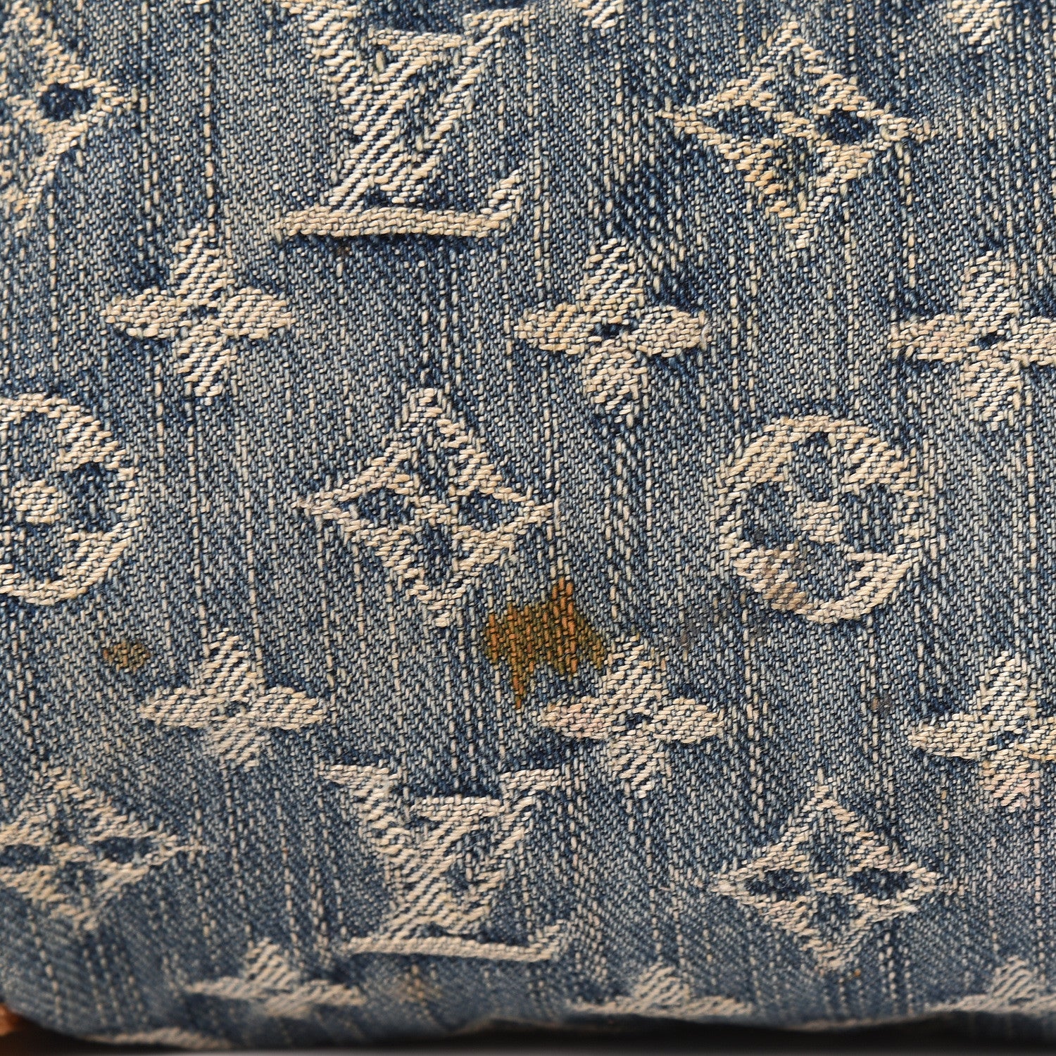 Louis Vuitton Monogram Denim Baggy PM Blue 10 of 15