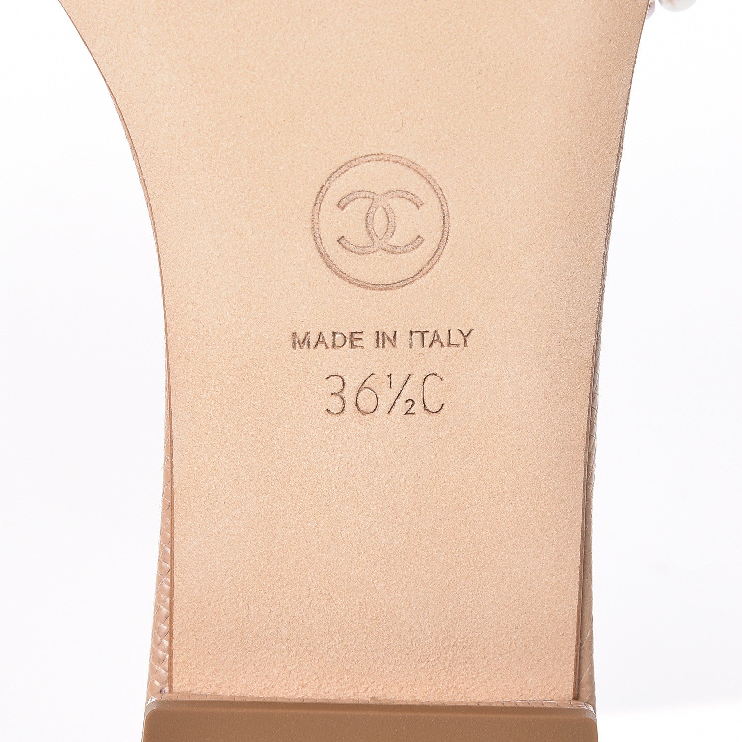 Chanel Fantasy Calfskin Pearl Cord CC Mules 36.5 Ivory 6 of 9