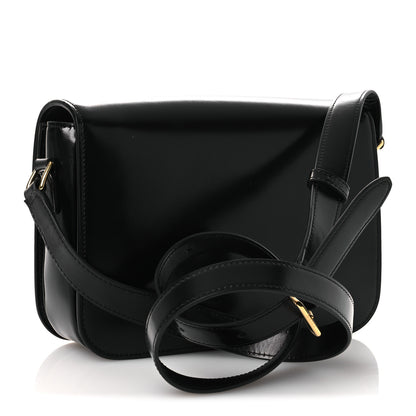 Celine Shiny Calfskin Medium Triomphe Black 3 of 13
