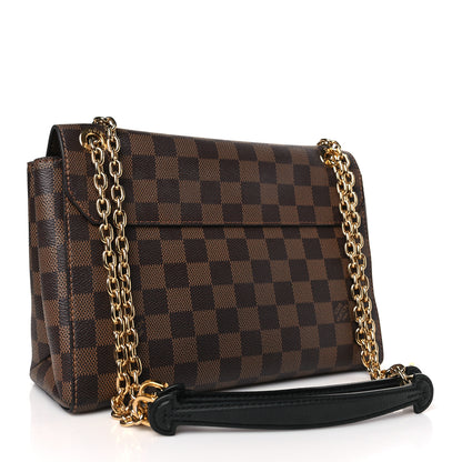 Louis Vuitton Damier Ebene Vavin PM Black 3 of 9