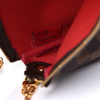 Louis Vuitton Damier Ebene Eva Clutch 6 of 11