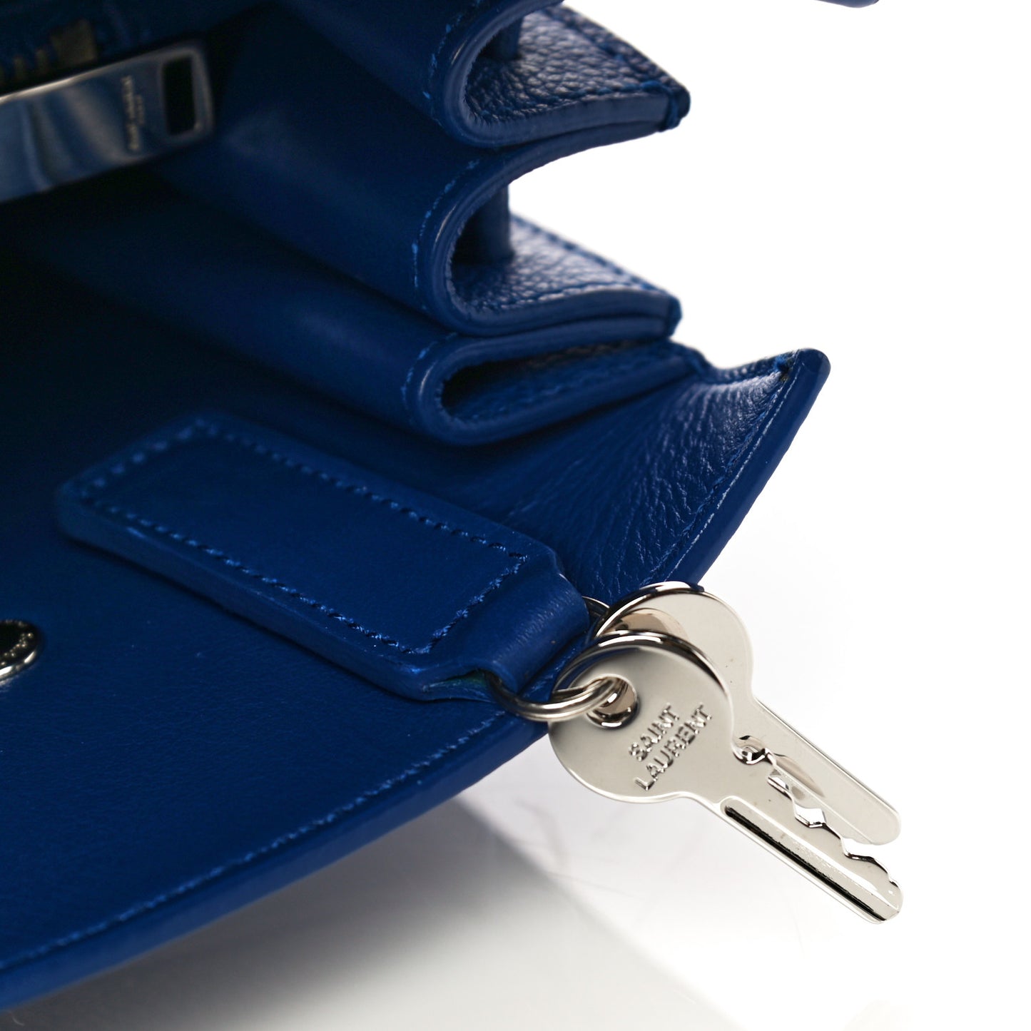 Grained Calfskin Small Sac De Jour Outremer