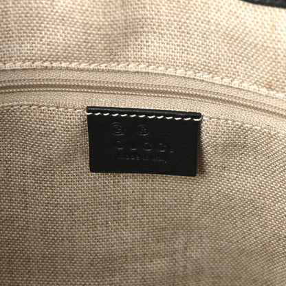 Gucci Soft Microguccissima Small Zippered Satchel Black 6 of 10