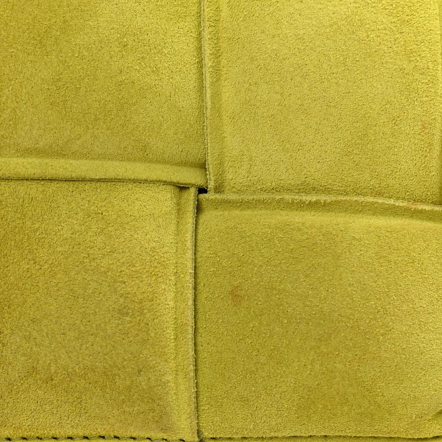 Suede Maxi Intrecciato Padded Chain Cassette Crossbody Bag Kiwi