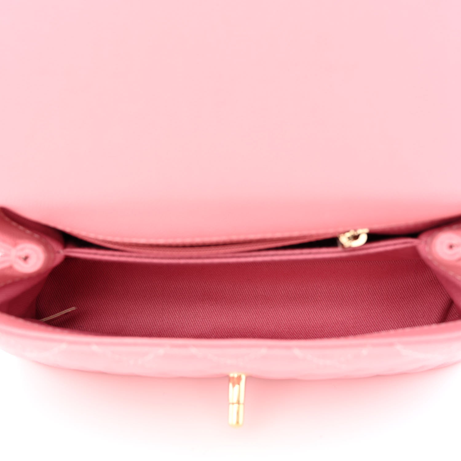 Chanel Caviar Quilted Mini Coco Handle Flap Pink 5 of 11