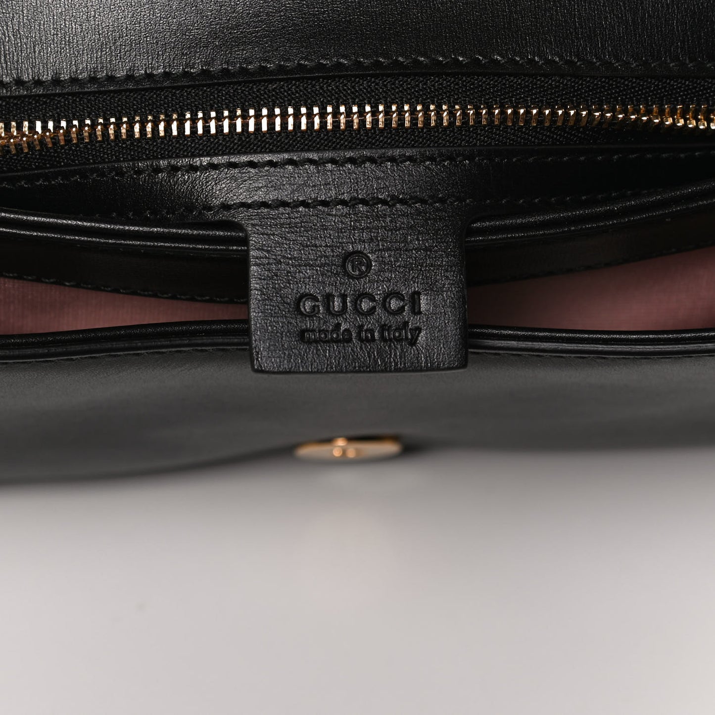 Vitello Palmellato Lux Small Arli Flap Shoulder Bag Black