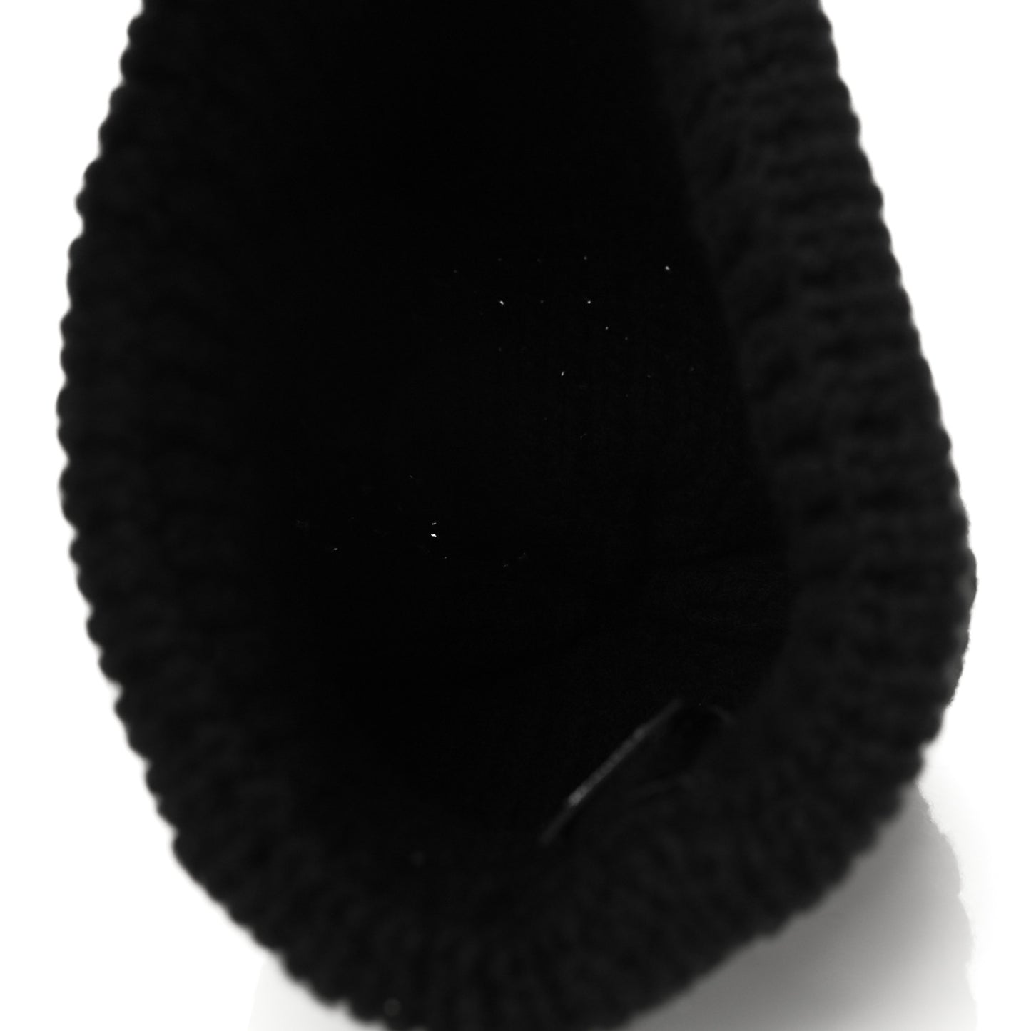 Cashmere CC Beanie Hat Black White