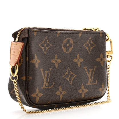 Louis Vuitton Monogram Mini Pochette Accessories 3 of 10