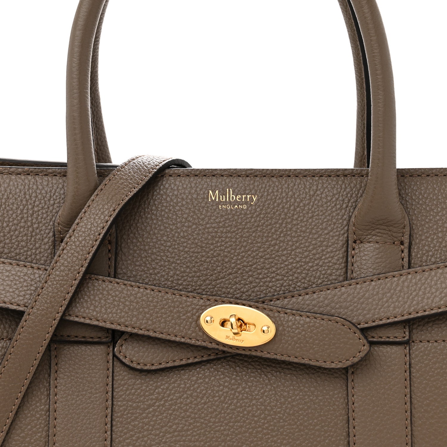 Mulberry Classic Grain Small Zipped Bayswater Clay 7 of 10