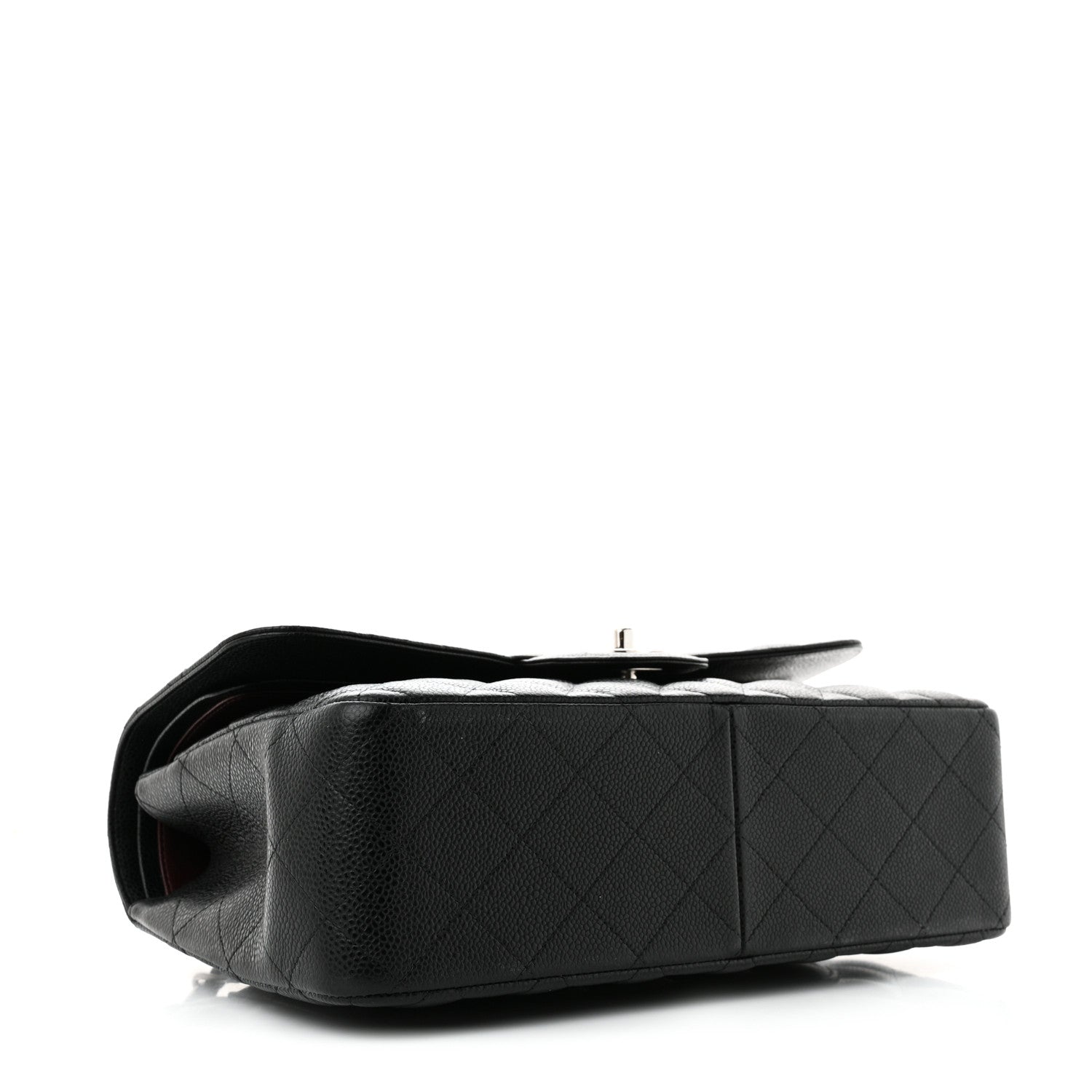 Chanel Caviar Quilted Jumbo Double Flap Black 4 of 11