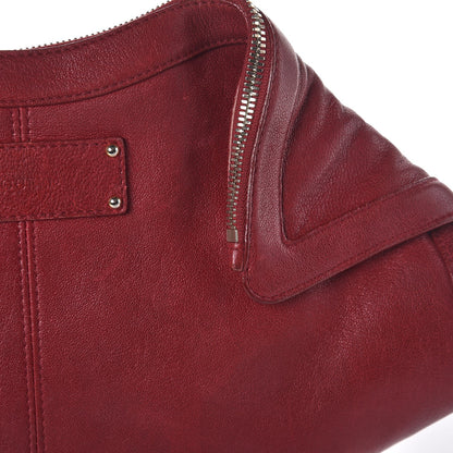 Alexander McQueen Calfskin De Manta Clutch Red 11 of 17