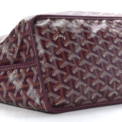 Goyard Goyardine Reversible Anjou PM Burgundy 13 of 16