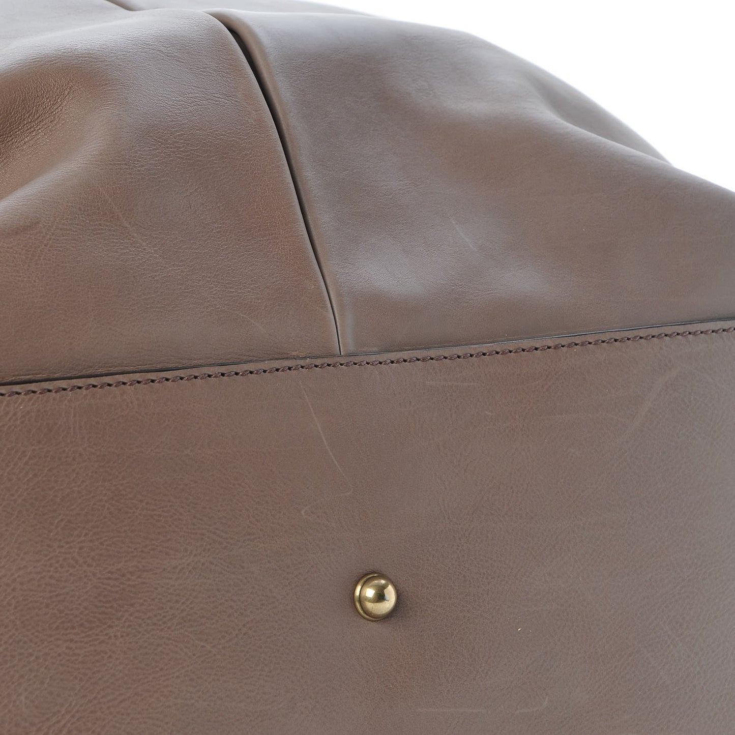 Calfskin Soft Icon Top Handle Bag Pink Tan