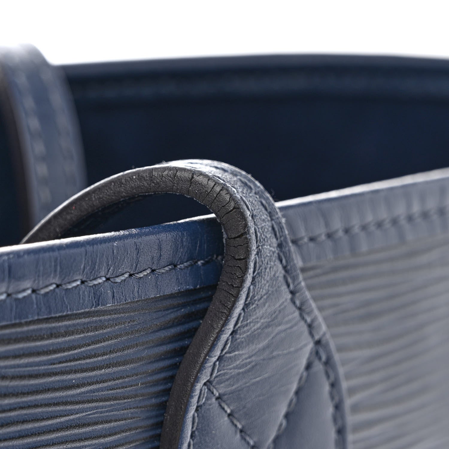 Louis Vuitton Epi Neverfull MM Indigo 12 of 16